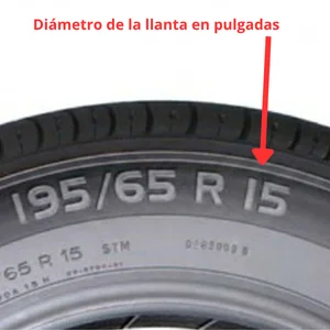 medida de los tapacubos en el neumático de un coche Cómo identificar la medida de los tapacubos en el neumático de un coche